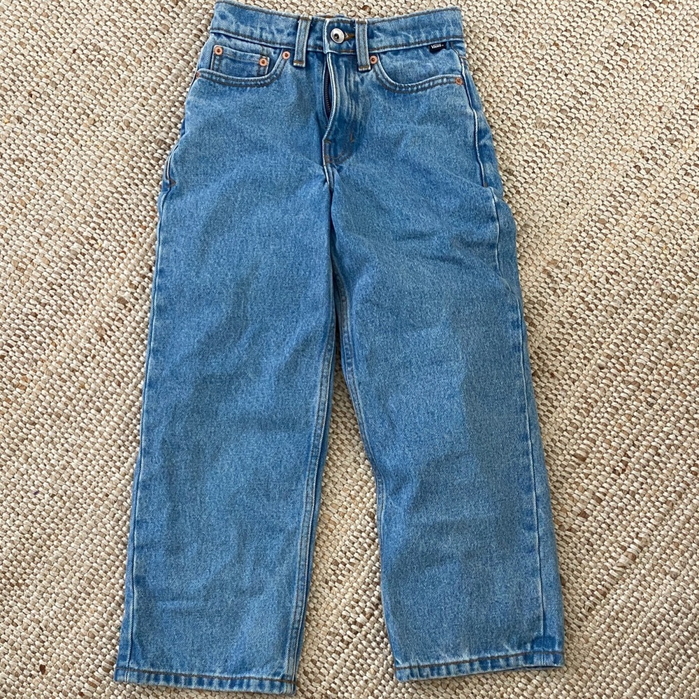 Vans Check 5 Baggy Fit Blue Jeans